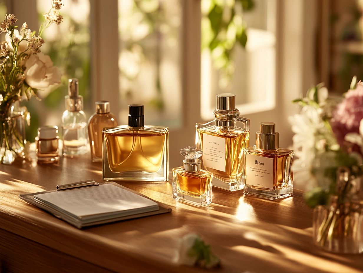 Applying Fragrances in the Right Order