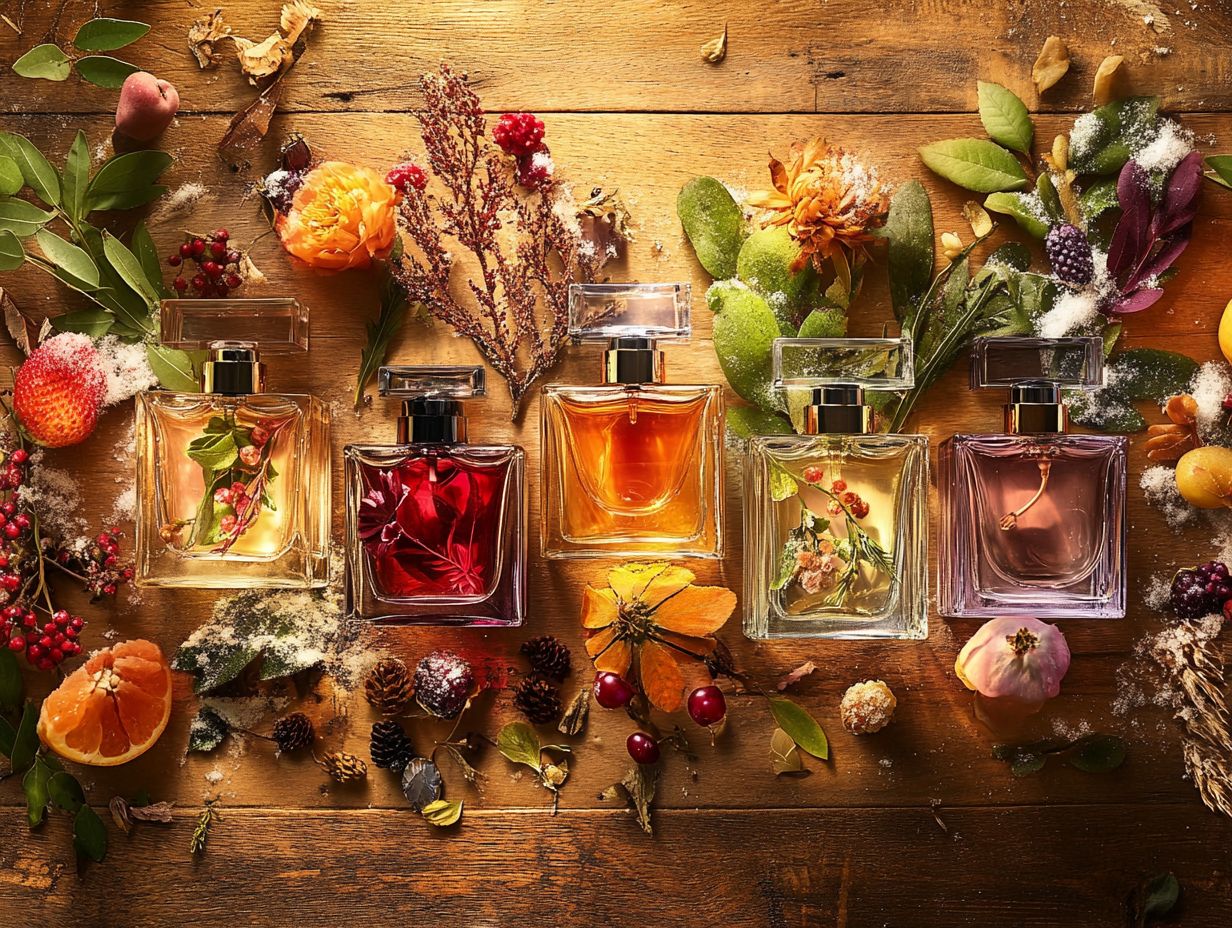 Woody and Cozy Perfumes