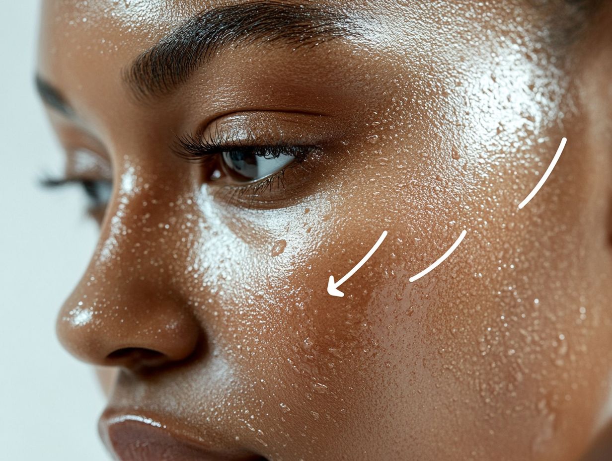 Effects of Large Pores on Skin