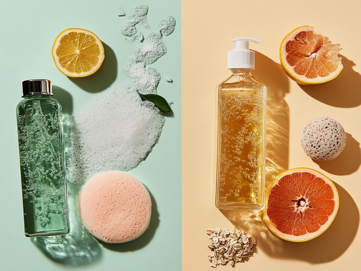 Types of Physical Exfoliants