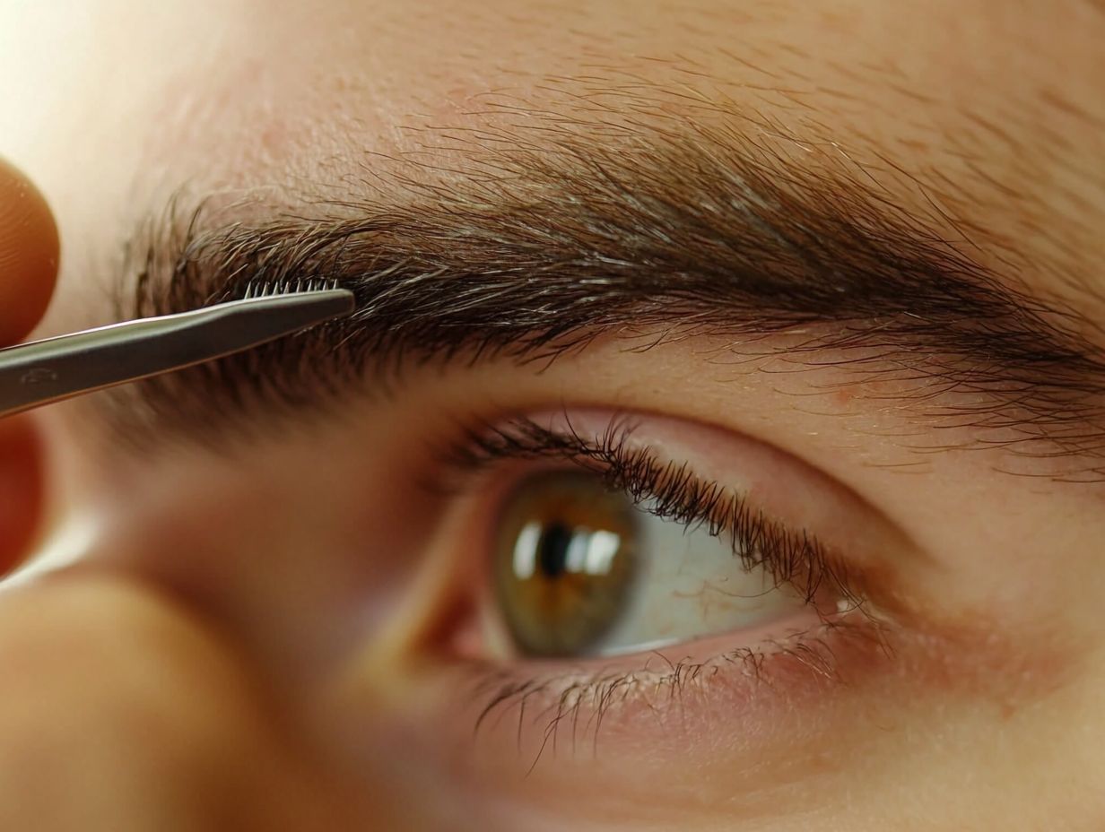 Tools and Products for Eyebrow Grooming