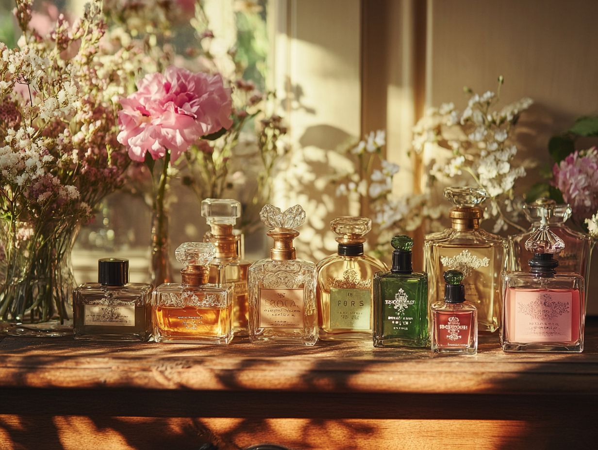 Preserving and Displaying Vintage Perfumes