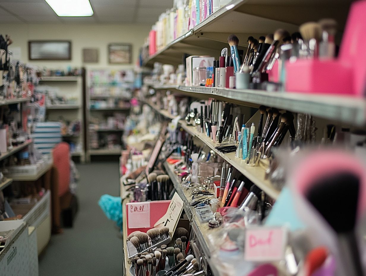 Popular Beauty Tools to Look for at Thrift Stores