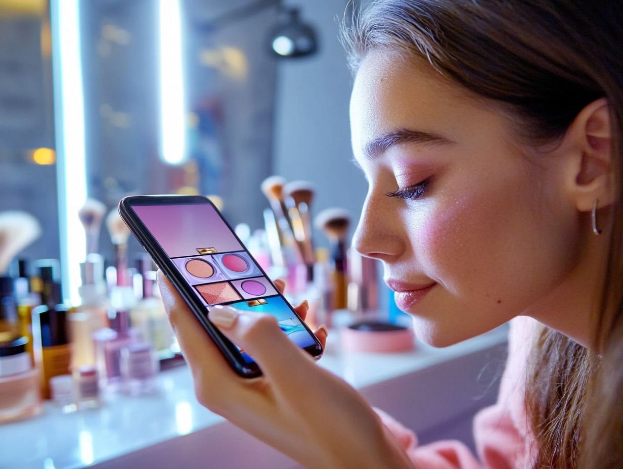 What is AI and AR in Makeup?