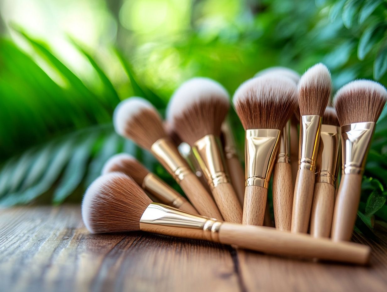 How to Choose and Use Organic Makeup Brushes