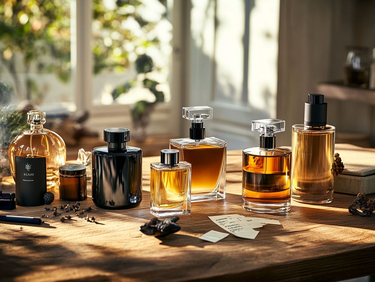 Popular Fragrance Families for Men