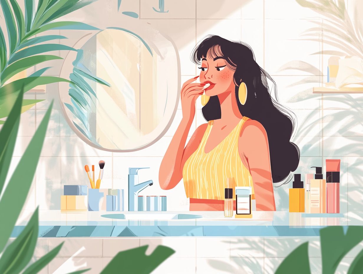 The Effects of Sweat on Makeup