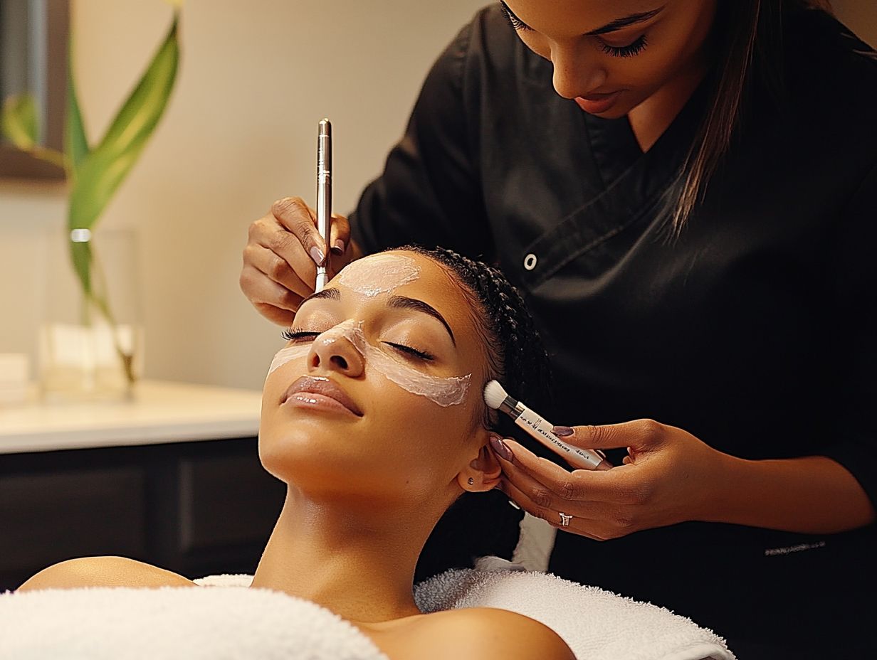 The Process of Dermaplaning