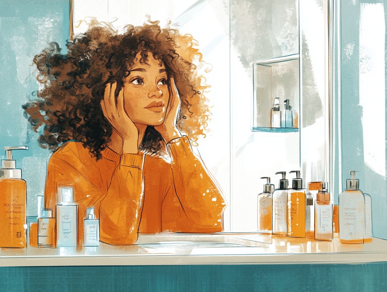 Using the Right Hair Products