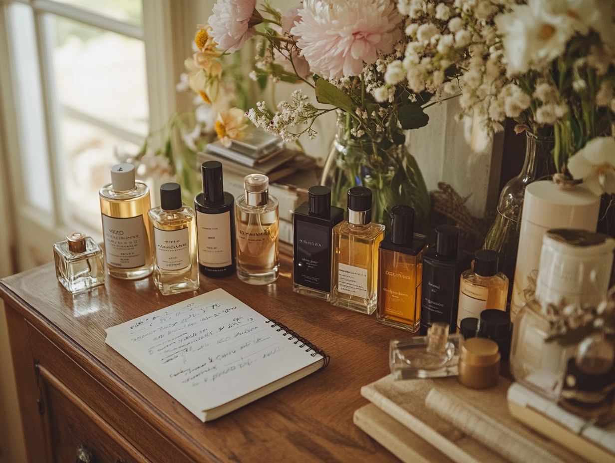 Blending Different Fragrances