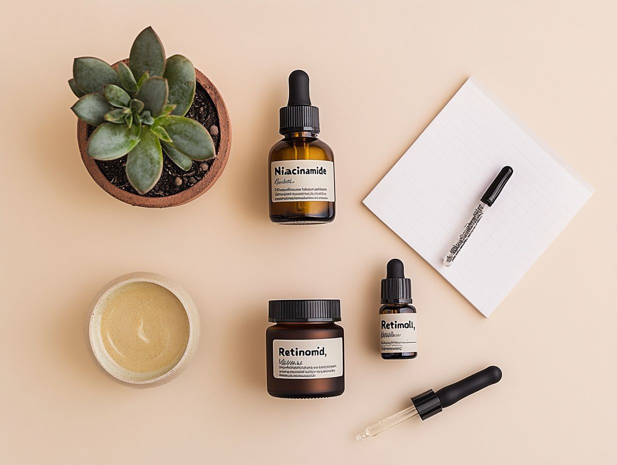 How to Layer Niacinamide and Retinol with Gentle Cleansers