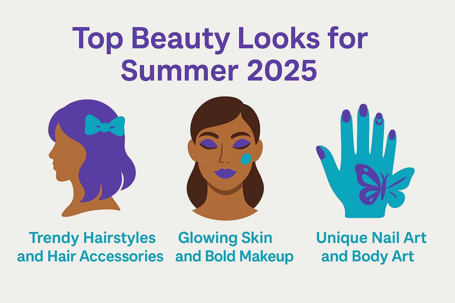 Top Beauty Looks for Summer 2025