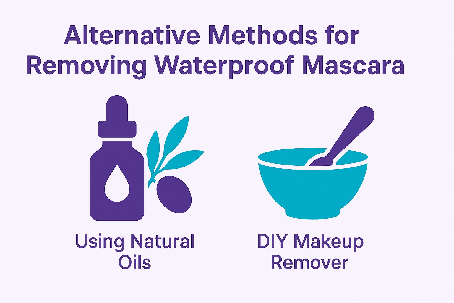 Alternative Methods for Removing Waterproof Mascara