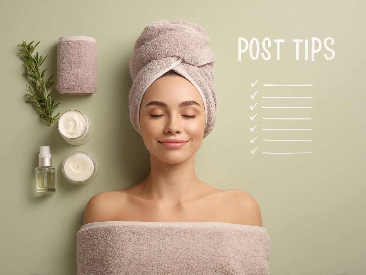 Importance of Hydration Post-Facial