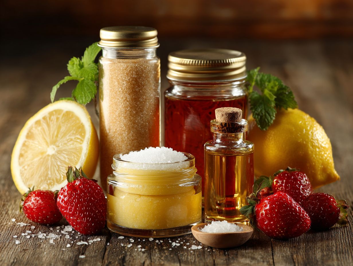 DIY Lip Scrub Recipes