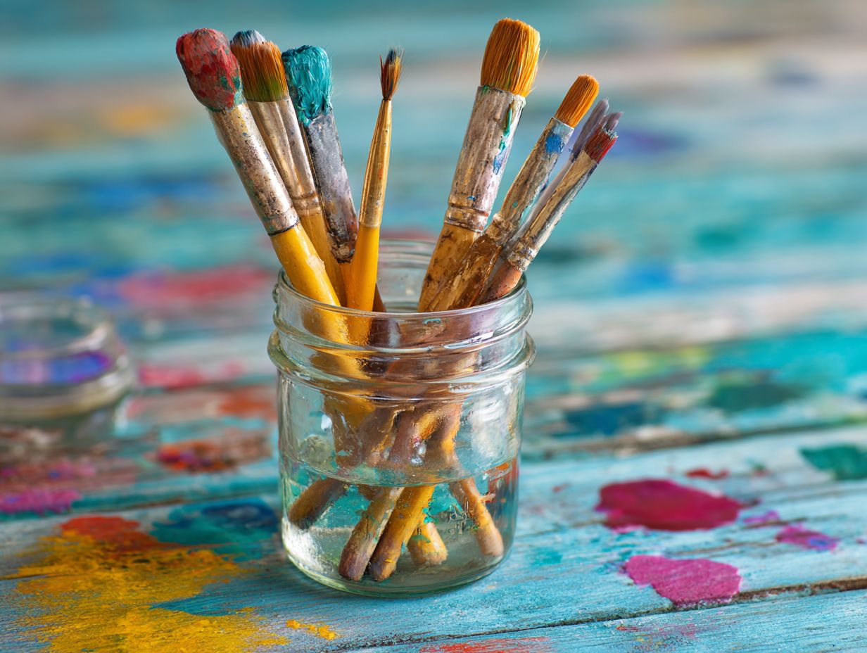Importance of Keeping Brushes Clean