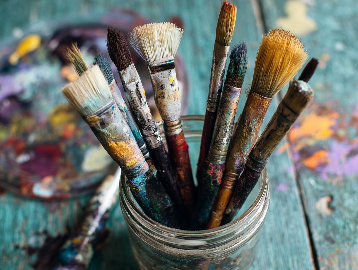 How can I keep my brushes clean without ruining them? Brush Care Tips