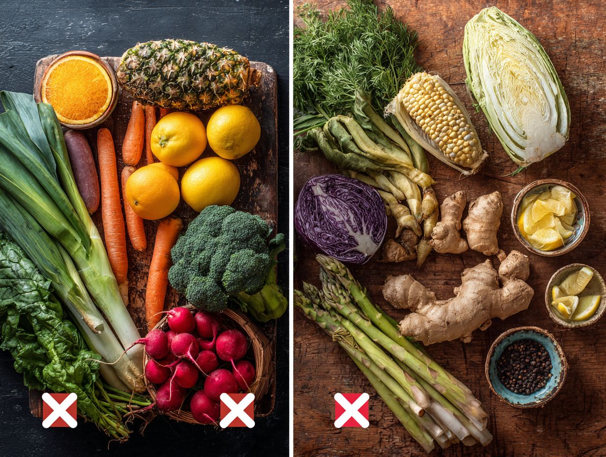 What are some organic ingredients that I should avoid?