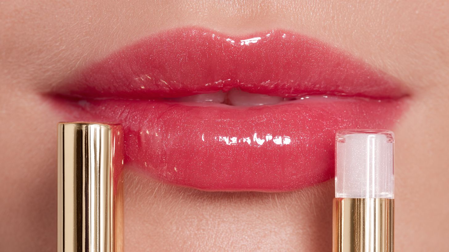 What is the main difference between lip oils and lip glosses in terms of hydration?