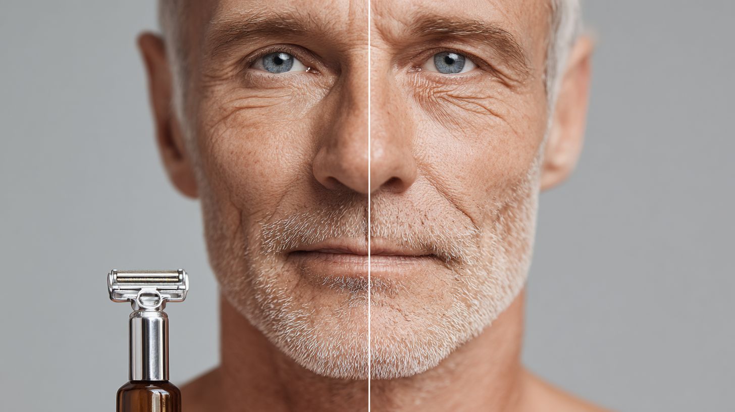 What Causes Men's Skin to Age Differently in a Grooming Context?