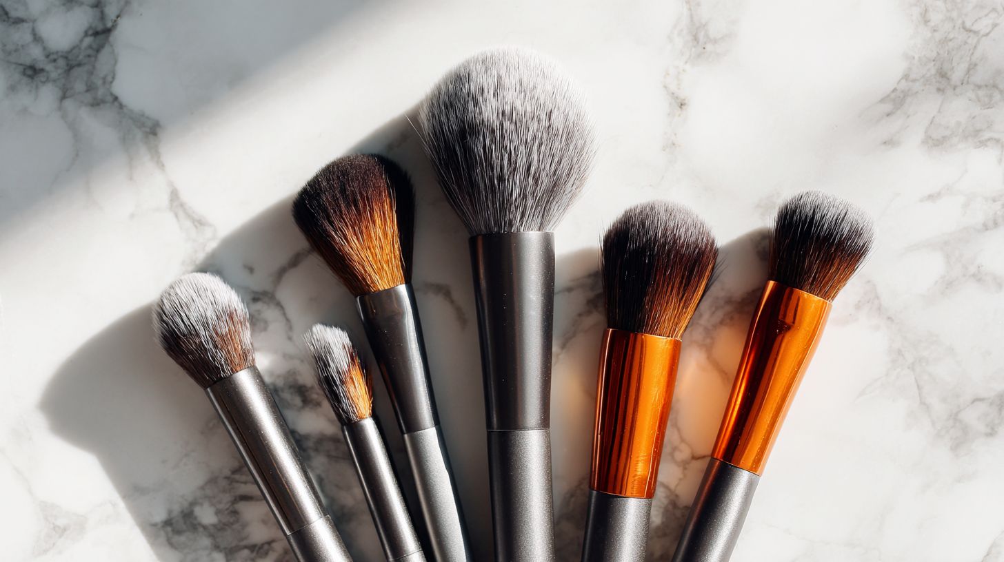 What are the best foundation brushes for an airbrushed finish in 2025?