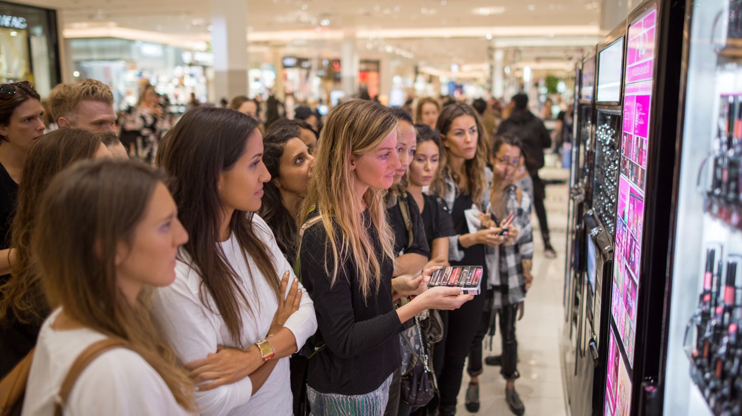 Where are beauty vending machines popping up right now?