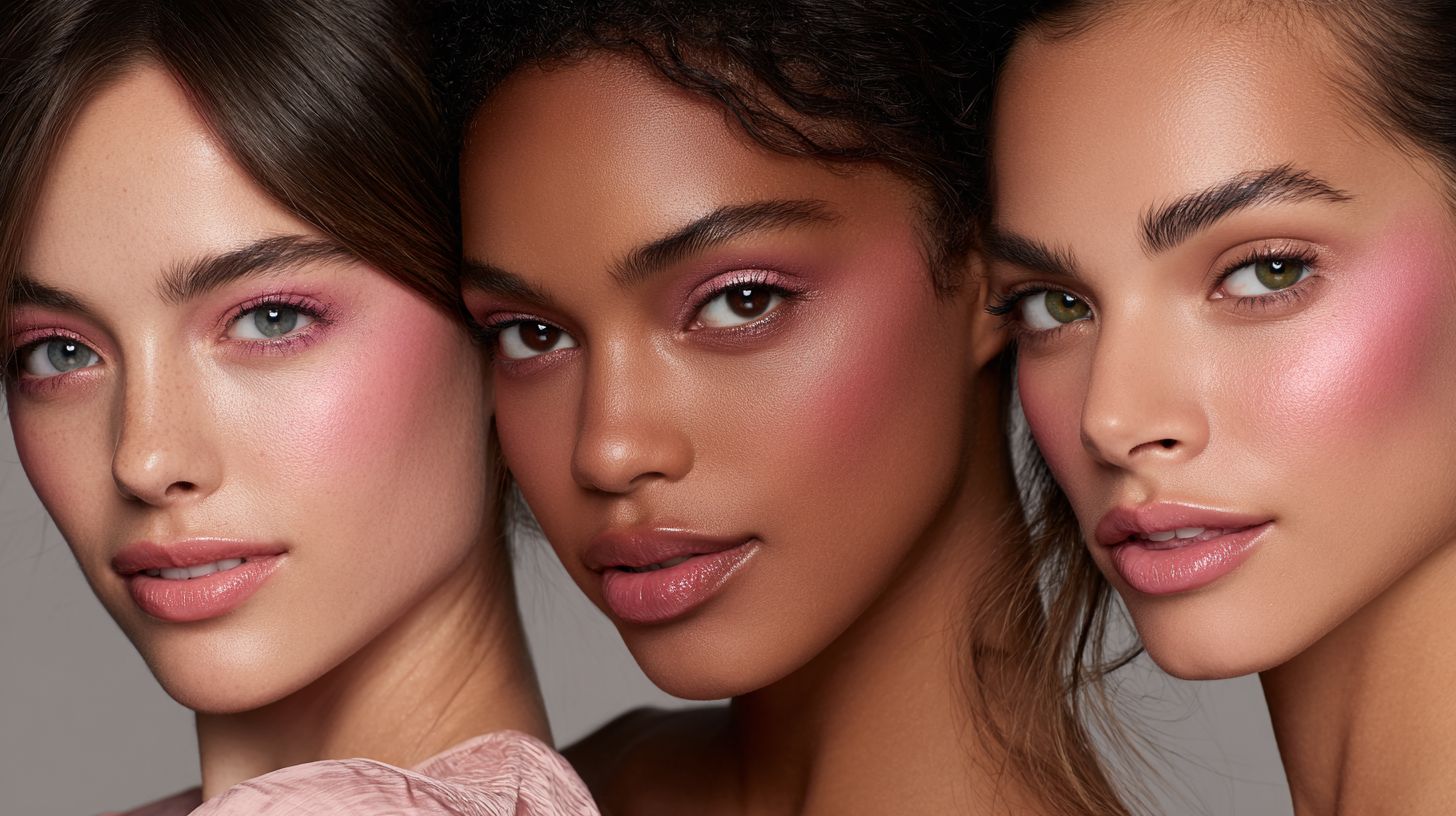 Adapting Blush Draping for Heart Face