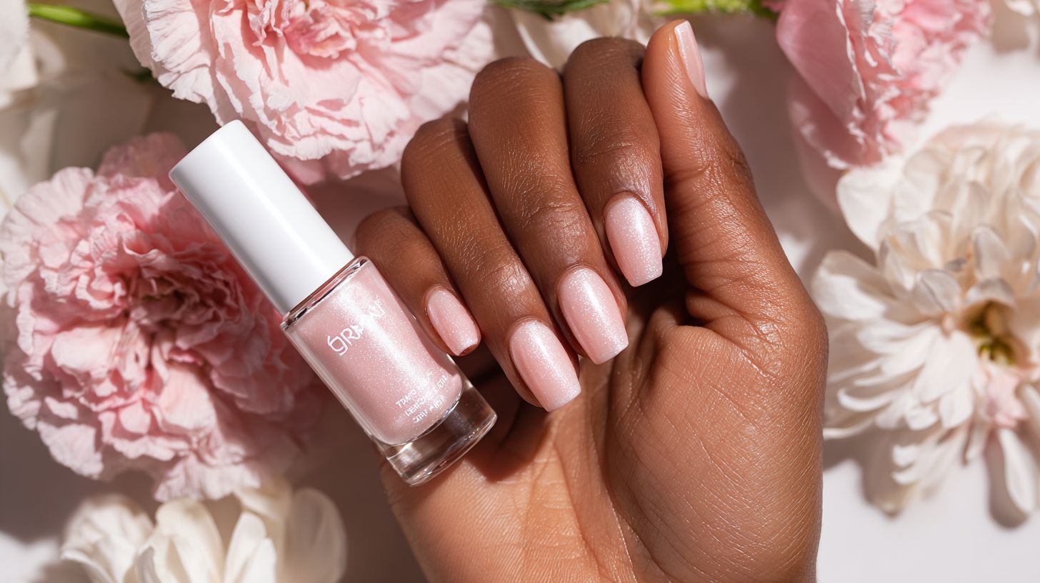 Office-Ready: Sheer Pink with Linework