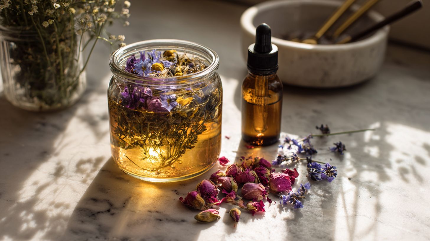 What are herbal infusions in beauty?