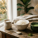 Professional photograph natural lighting high quality composition Scene depicting Rice