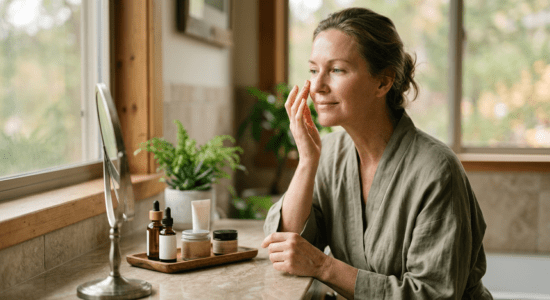 Professional photograph natural lighting high quality composition Scene depicting Skin