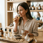 Professional photograph natural lighting high quality composition Scene depicting Tea-Inspired