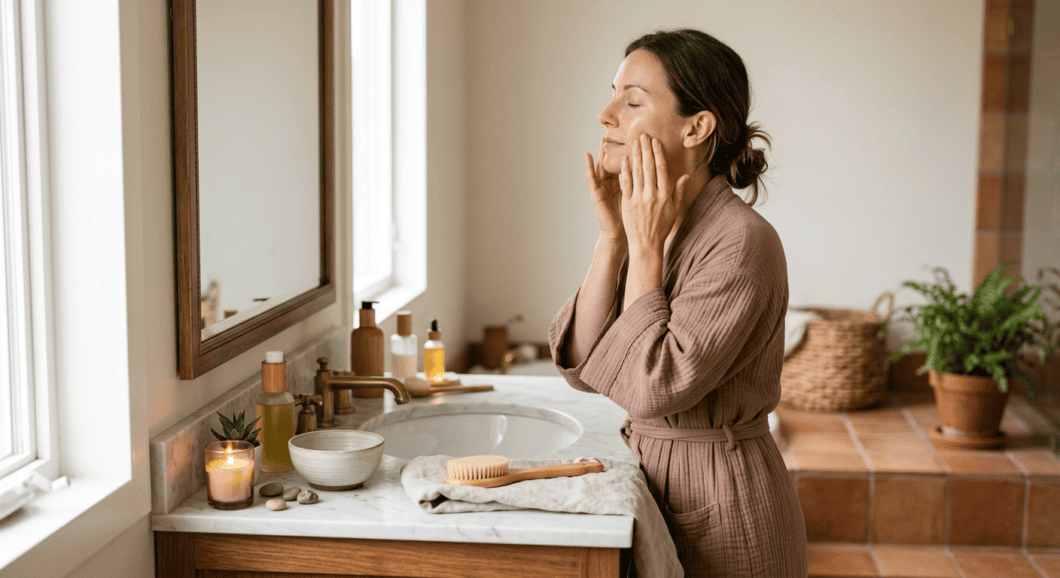 Professional photograph natural lighting high quality composition Scene depicting Mindful