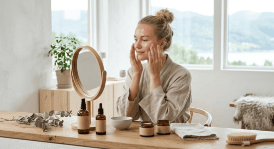 Professional photograph natural lighting high quality composition Scene depicting Scandinavian