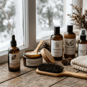 Professional photograph natural lighting high quality composition Scene depicting Cold-Weather