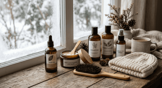 Professional photograph natural lighting high quality composition Scene depicting Cold-Weather