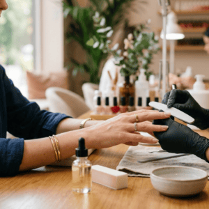 Professional photograph natural lighting high quality composition Scene depicting Nail