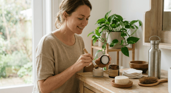 Professional photograph natural lighting high quality composition Scene depicting Sustainable