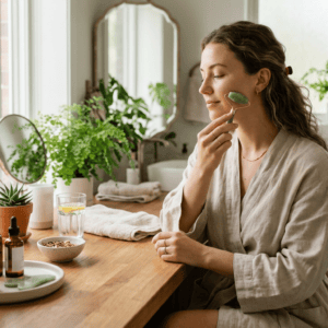 Professional photograph natural lighting high quality composition Scene depicting Wellness