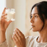 Professional photograph natural lighting high quality composition A woman holds