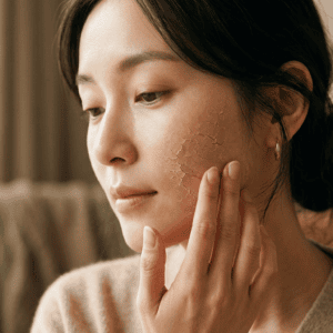 Professional photograph natural lighting high quality composition A woman's face
