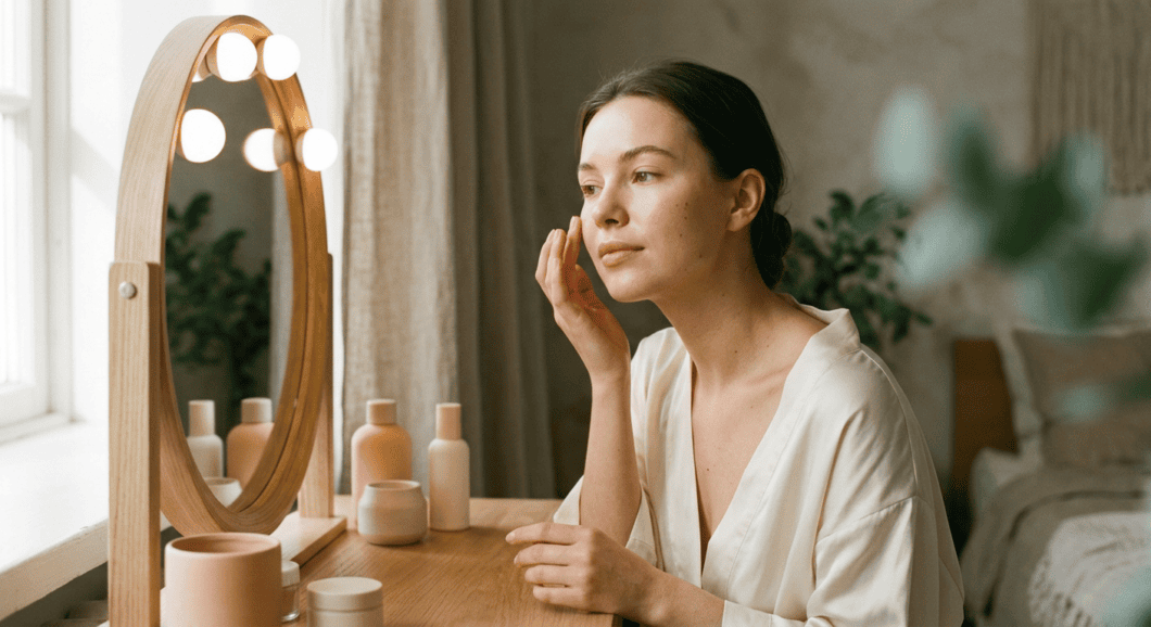 Professional photograph natural lighting high quality composition A woman leans
