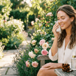 Professional photograph natural lighting high quality composition Scene depicting Late-Summer