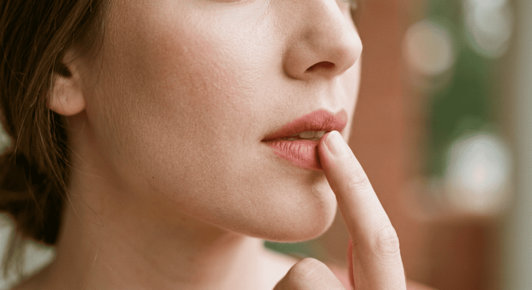 Professional photograph natural lighting high quality composition A close profile