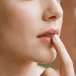 Professional photograph natural lighting high quality composition A close profile
