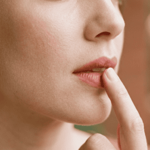 Professional photograph natural lighting high quality composition A close profile