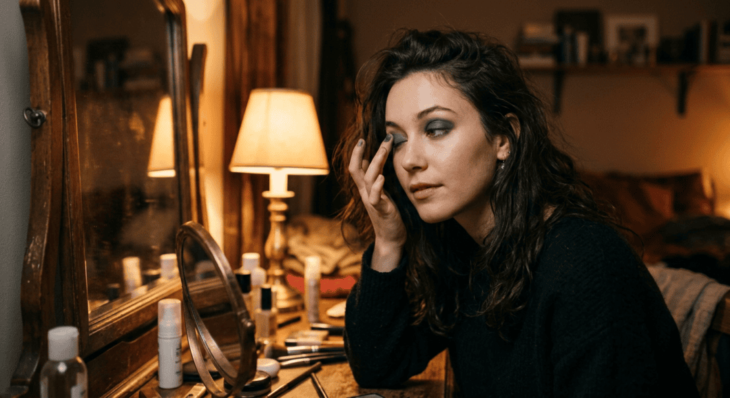 Professional photograph natural lighting high quality composition A young woman